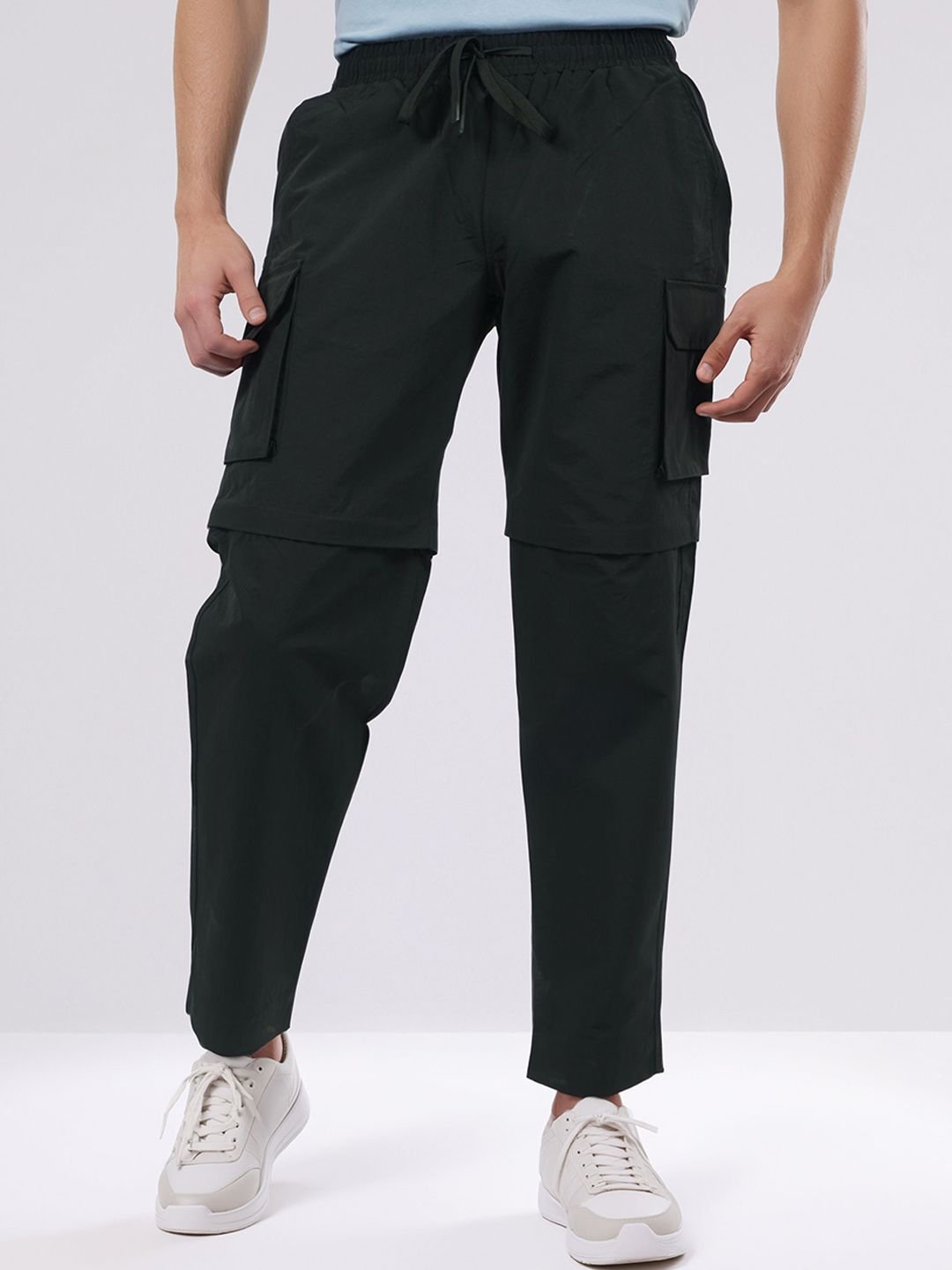 Celio Men Jean Relaxed Fit Mid-Rise Cargo Jeans