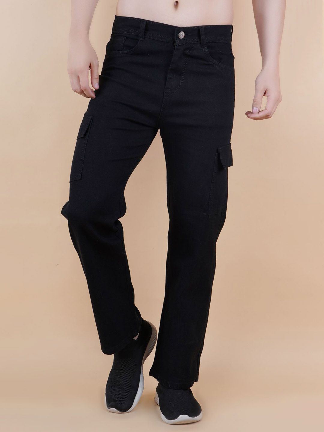 MaverIQ Men Classic Jogger Low-Rise Denim Stretchable Jeans