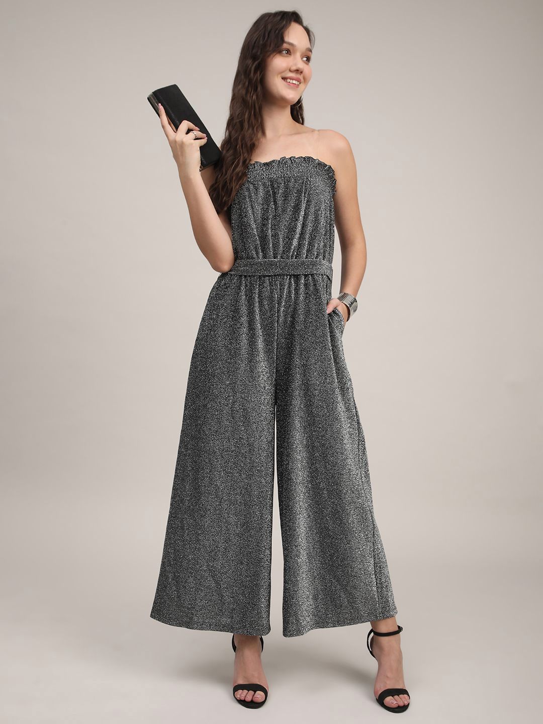 ANAI Off-Shoulder Basic Jumpsuit