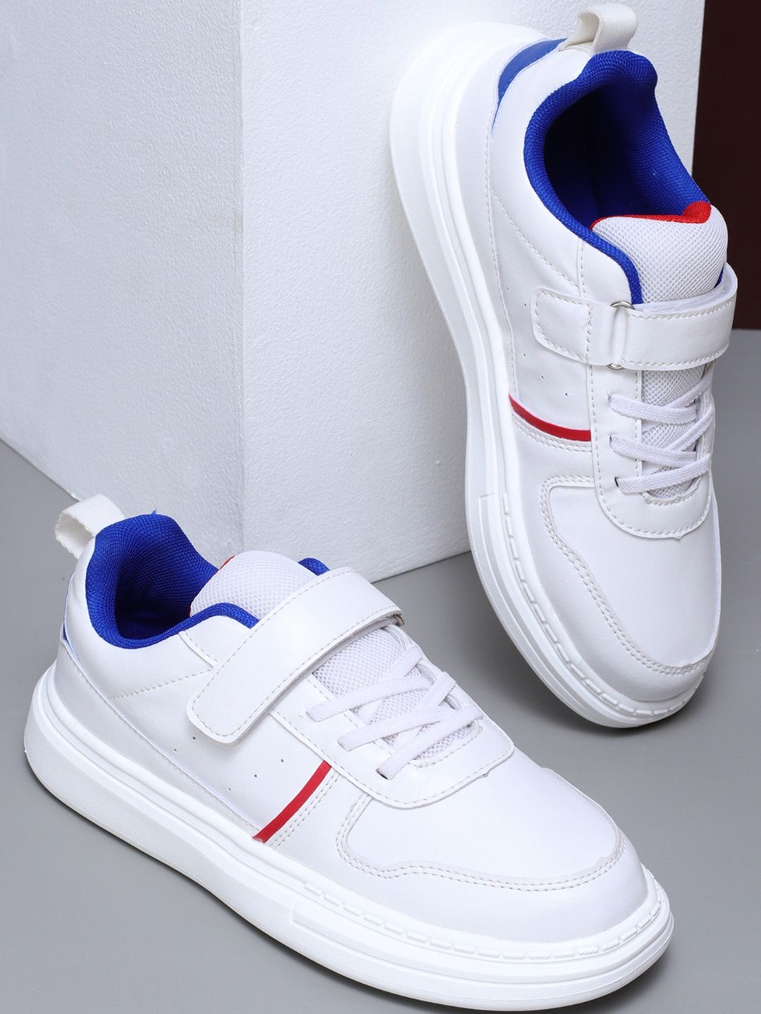 TRASE Boys Lace-Ups Synthetic Sneakers