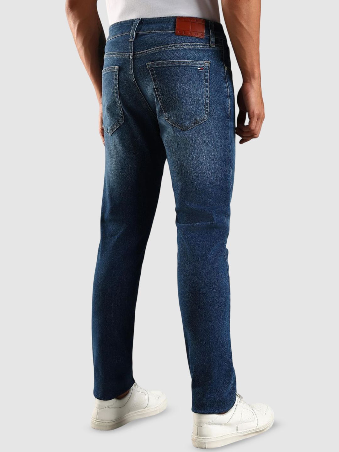 Slim Fit Mid-Rise Light Fade Stretchable Jeans
