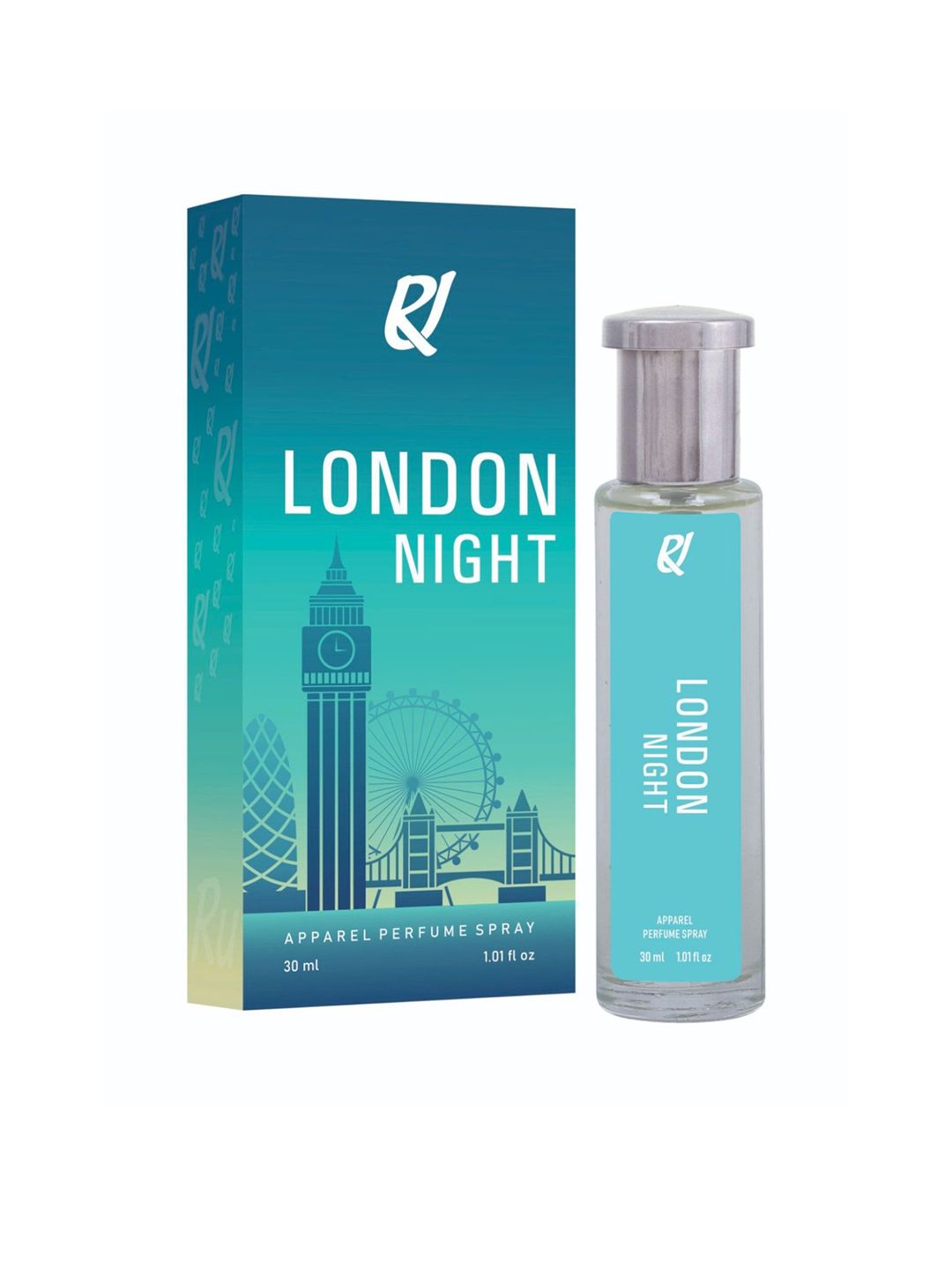 RU 2Pcs London Night & 5 Apparel Perfume Spray - 30 ml
