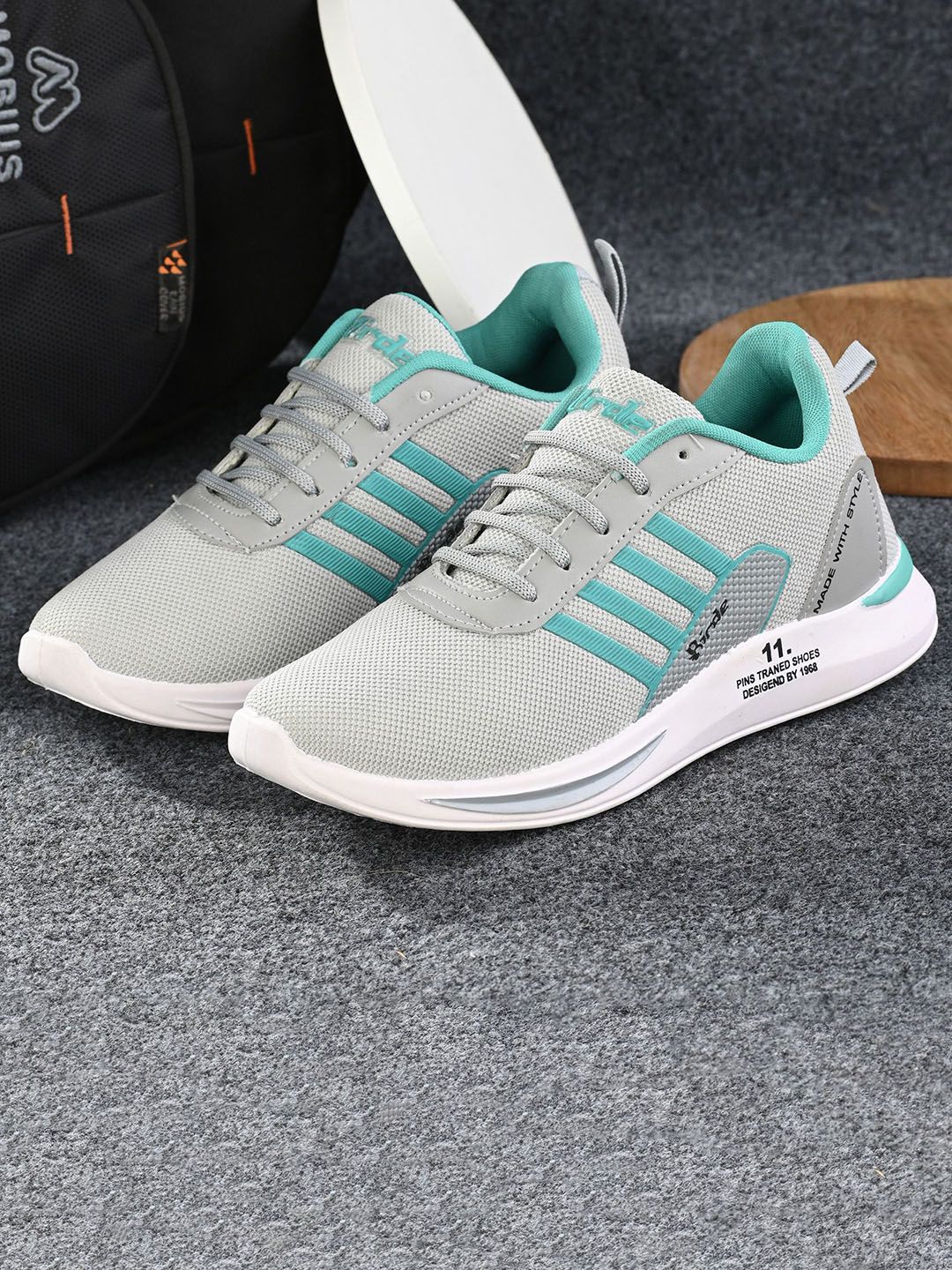 BIRDE Men Pack Of 2 Woven Design Sneakers