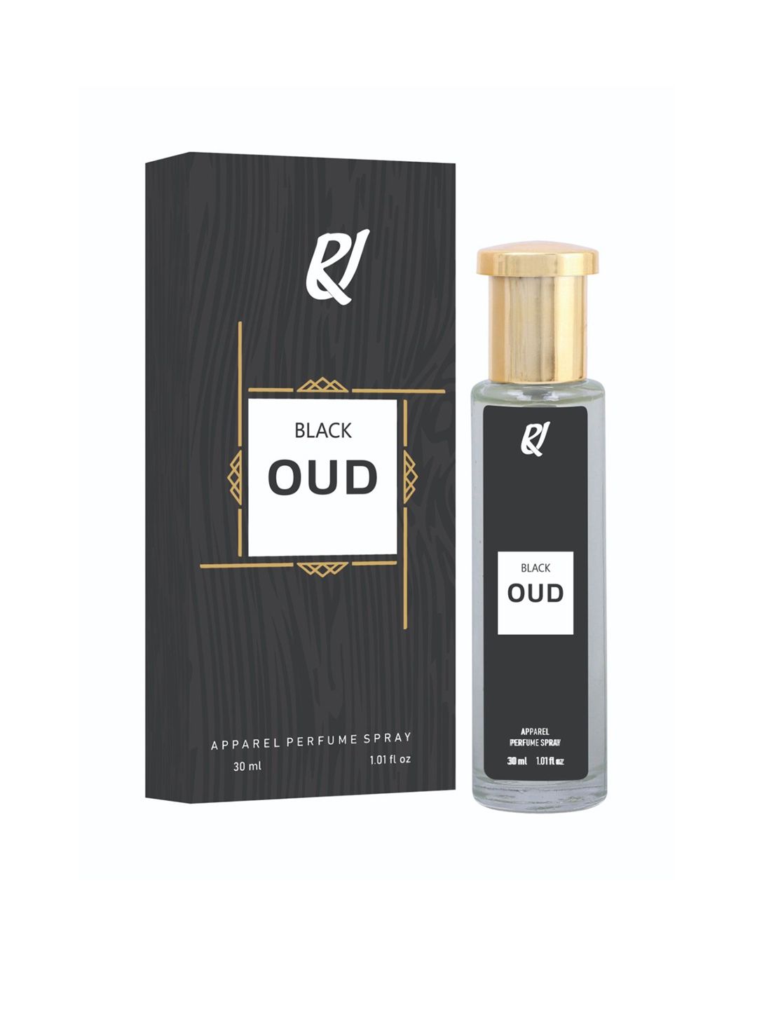 RU Unisex Pack Of 2 Black And Red 30ml Fresh Mild perfume spray