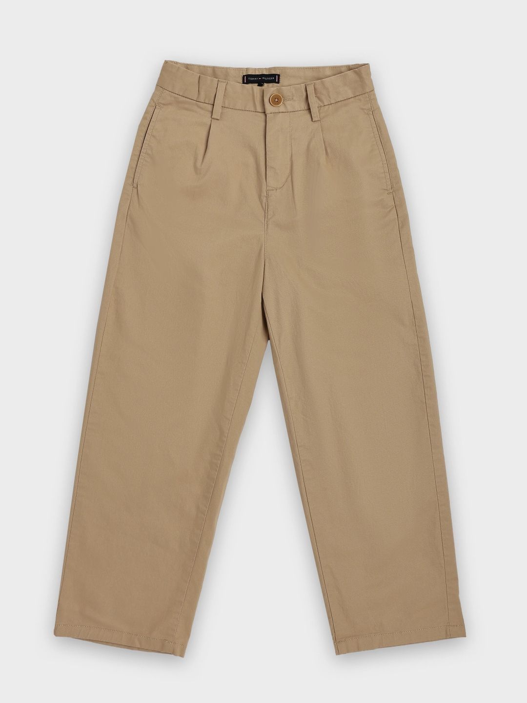 Tommy Hilfiger Europe Boys Pleated Chinos Trousers