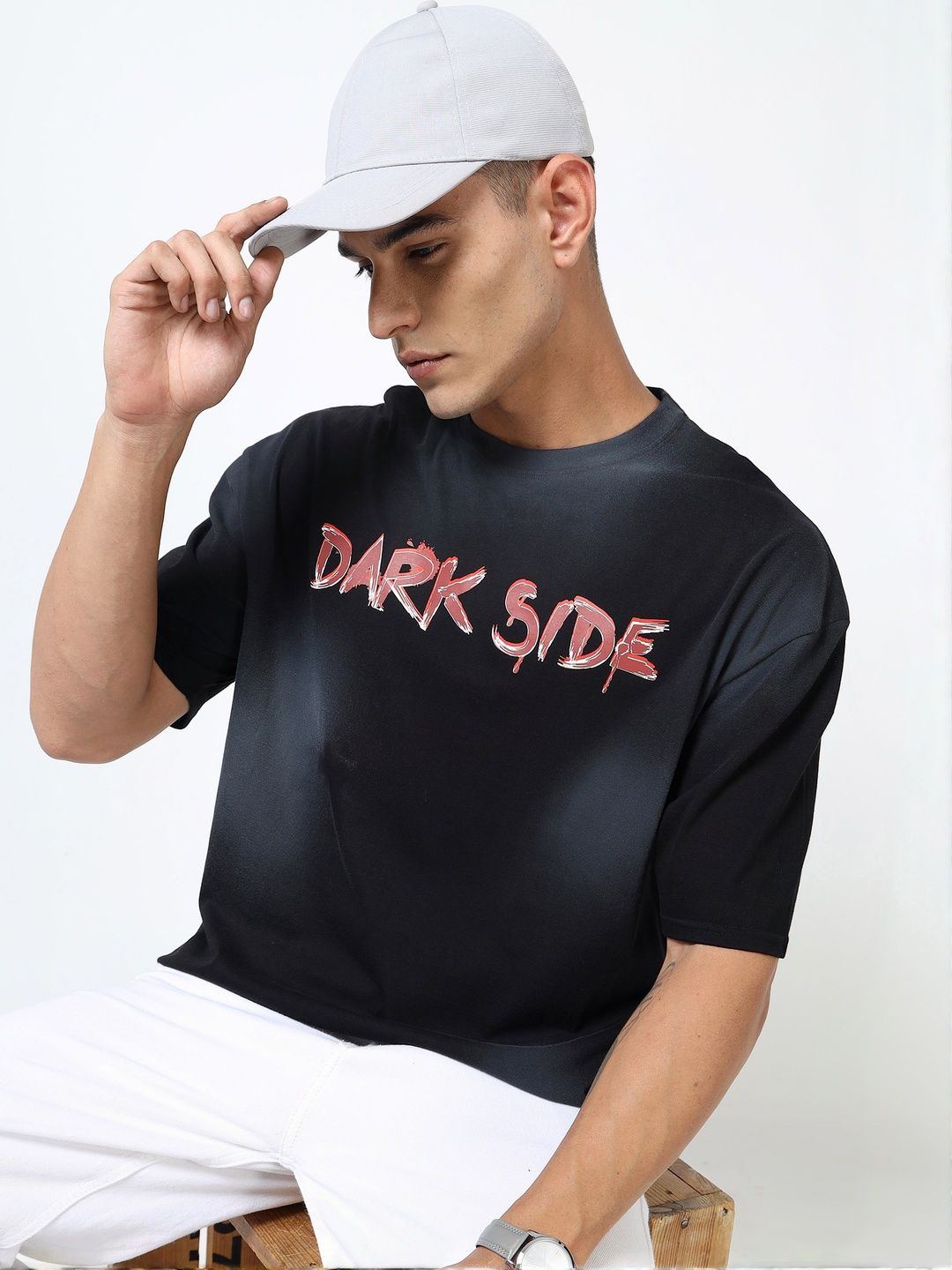 Kook N Keech Men Black Cotton Tshirts