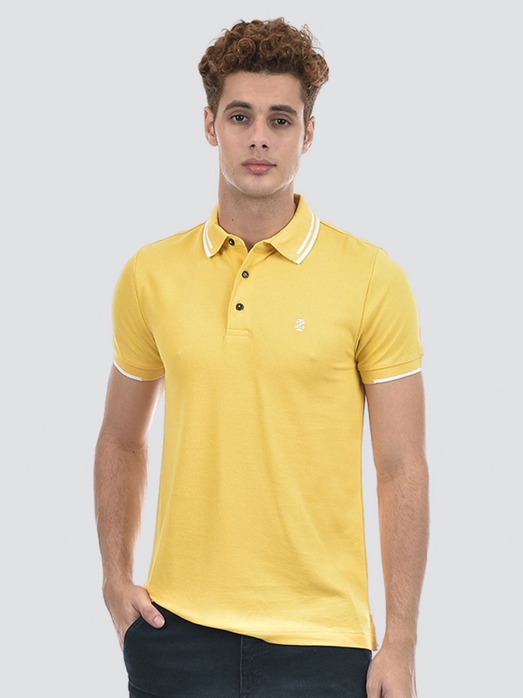 Buy IZOD Men Solid Polo Collar Slim Fit T-shirt - Tshirts for Men