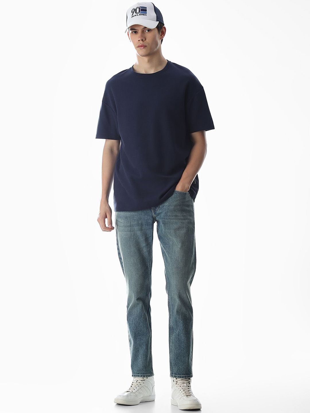 Slim Fit Low-Rise Light Fade Jeans