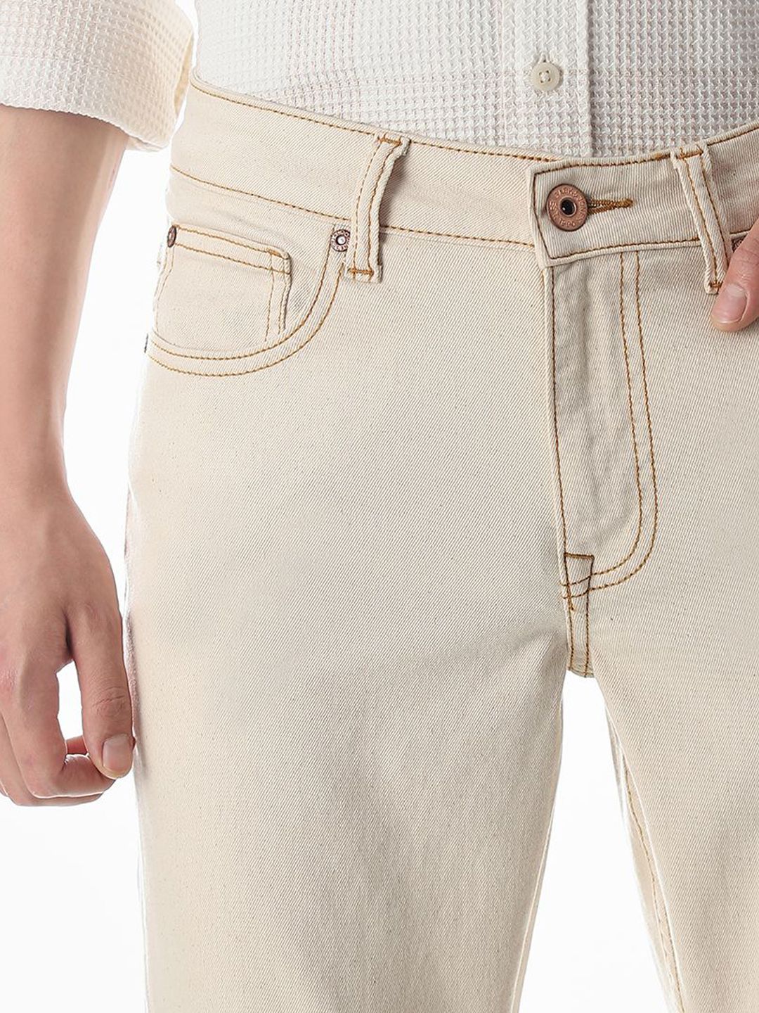 JJI IND GLENN SPARK JEANS Slim Fit Low-Rise Stretchable Jeans
