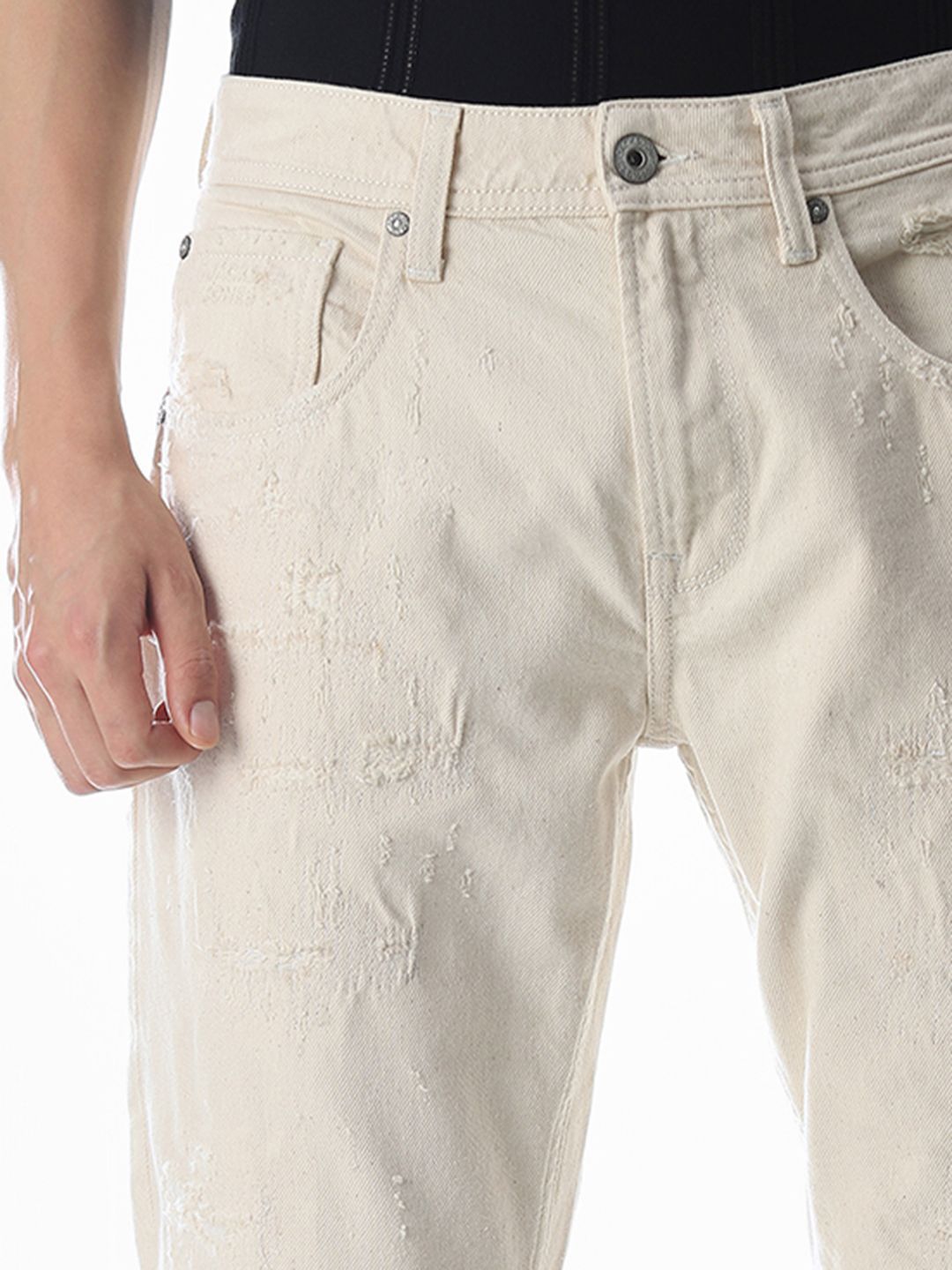 Frank Slim Fit Low-Rise Stretchable Jeans