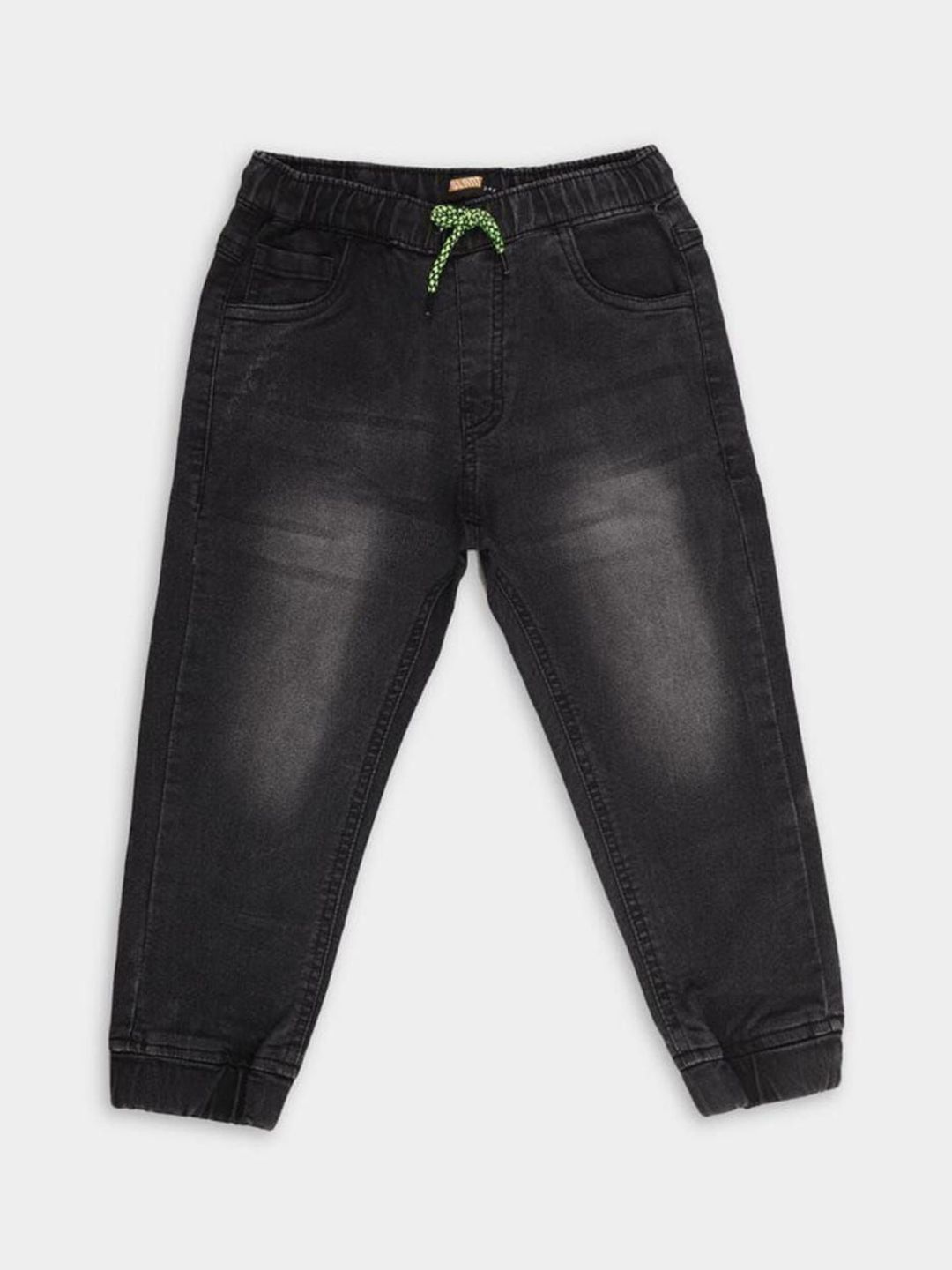 IB Fashion Boys Slim Fit High-Rise Light Fade Cotton Jeans