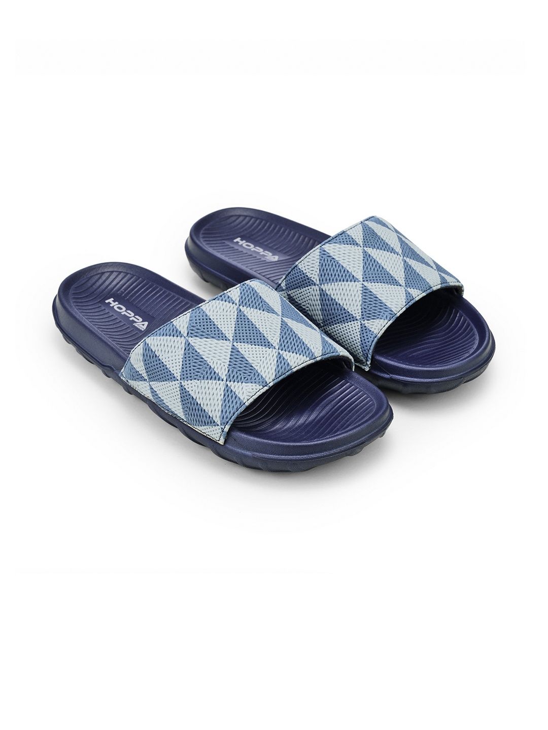 DressBerry x Hoppa Olivia Navy Women Printed Lightweight EVA Sliders
