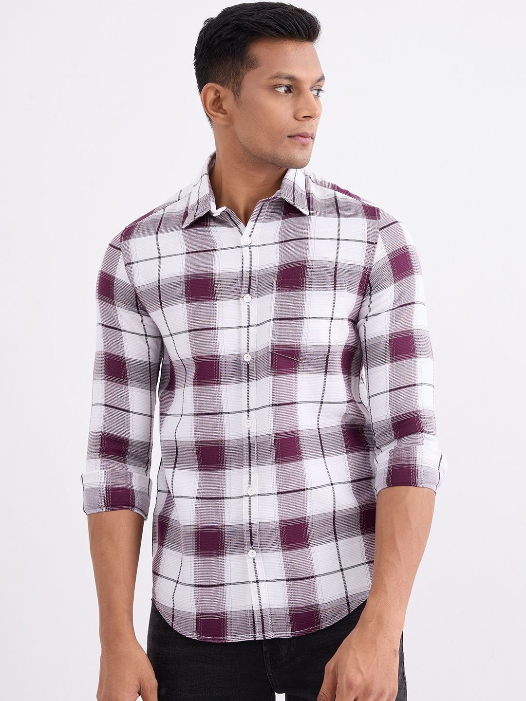 SPYKAR Men Cotton Casual Shirts