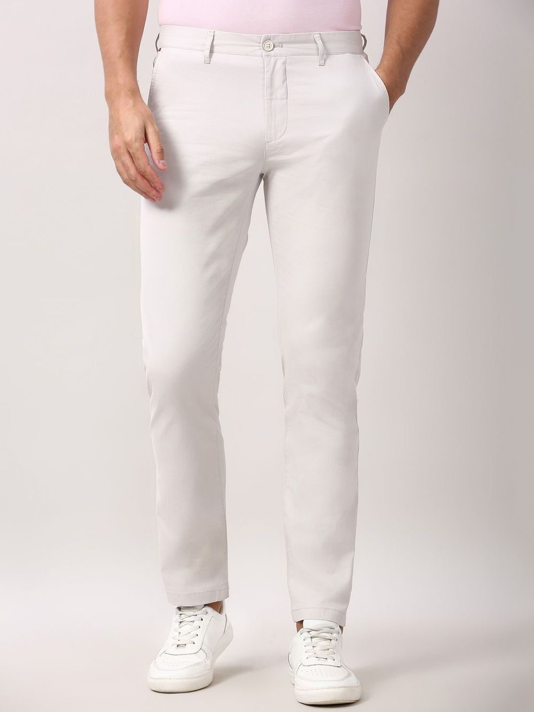 Peter England Casuals Peter England Casuals Men Slim Fit Chinos
