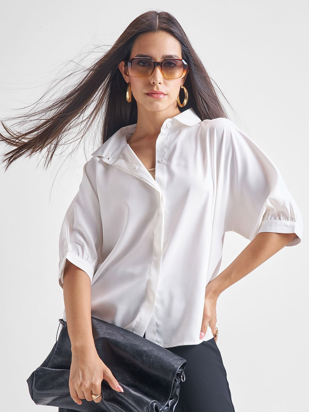 Buy CHIC BY TOKYO TALKIES Women Regular Fit Casual Shirt - Shirts