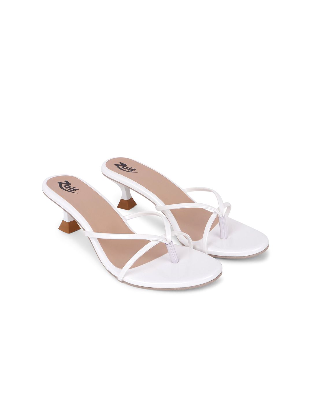 ZAIF Women Kitten Heels Sandals