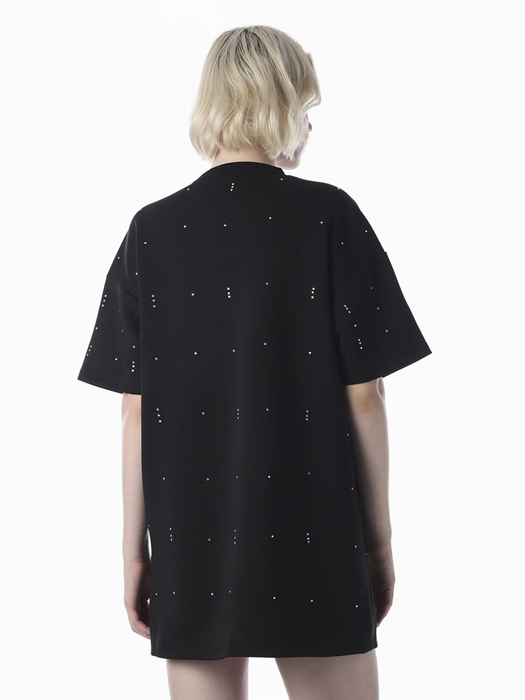 Embellished T-shirt Mini Dress