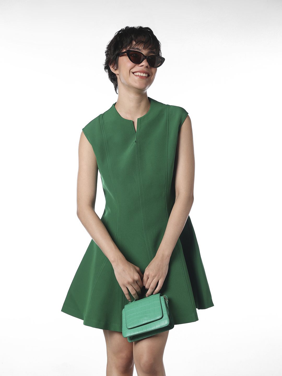 Fit & Flare Mini Dress