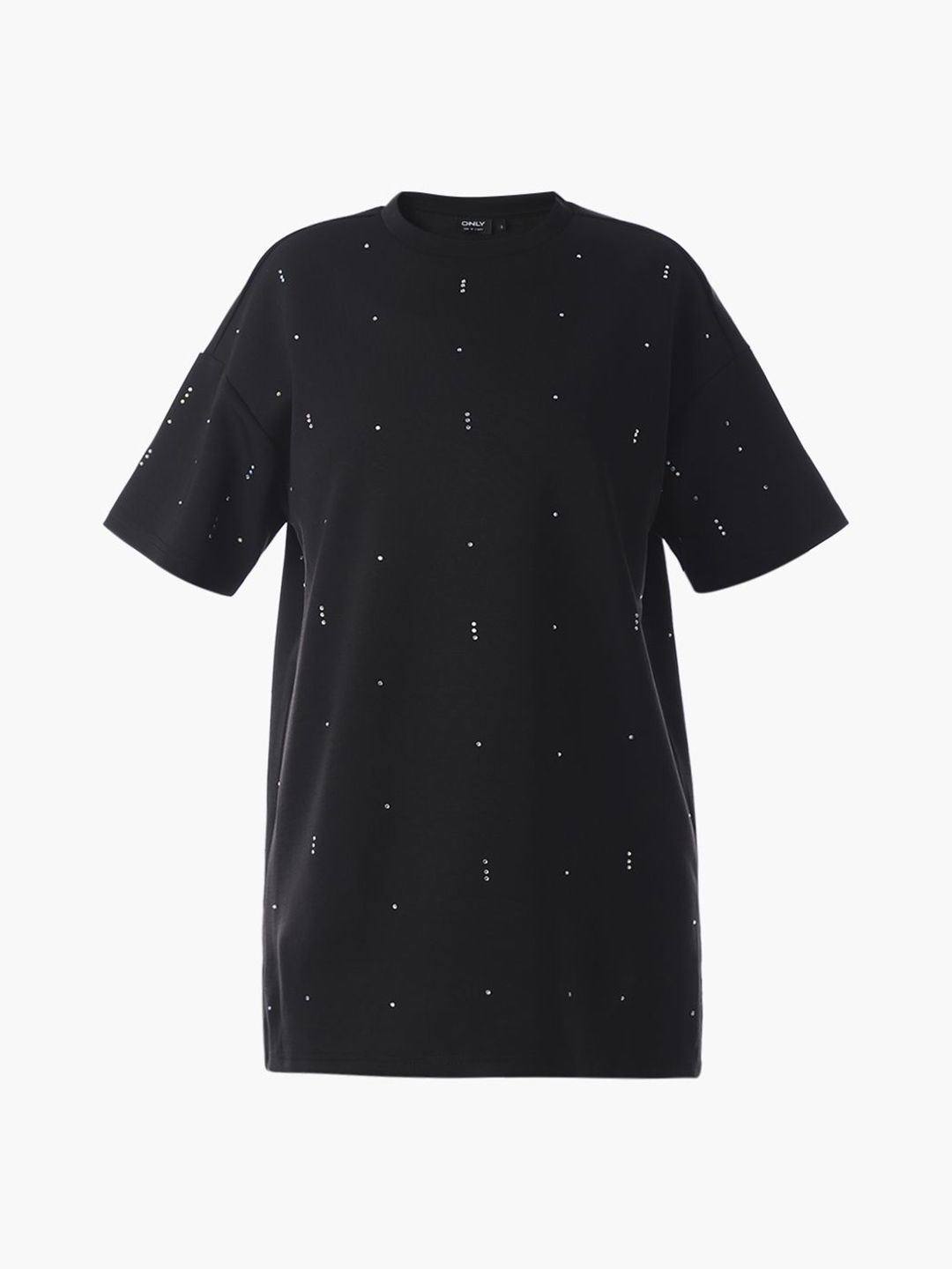 Embellished T-shirt Mini Dress