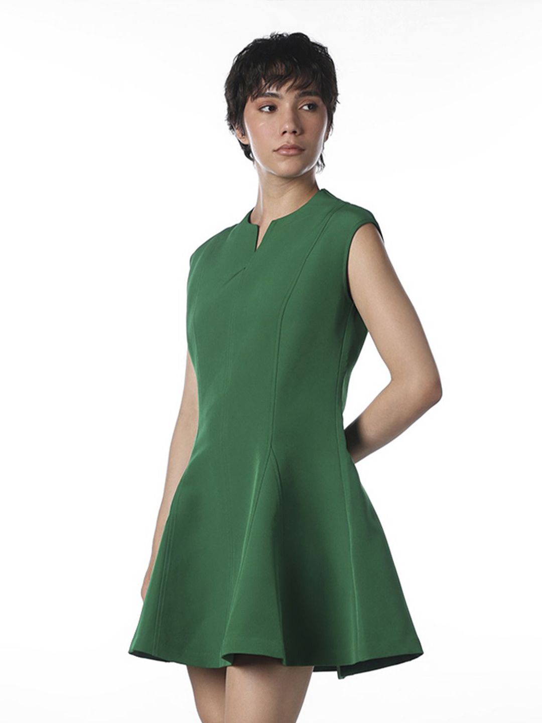 Fit & Flare Mini Dress