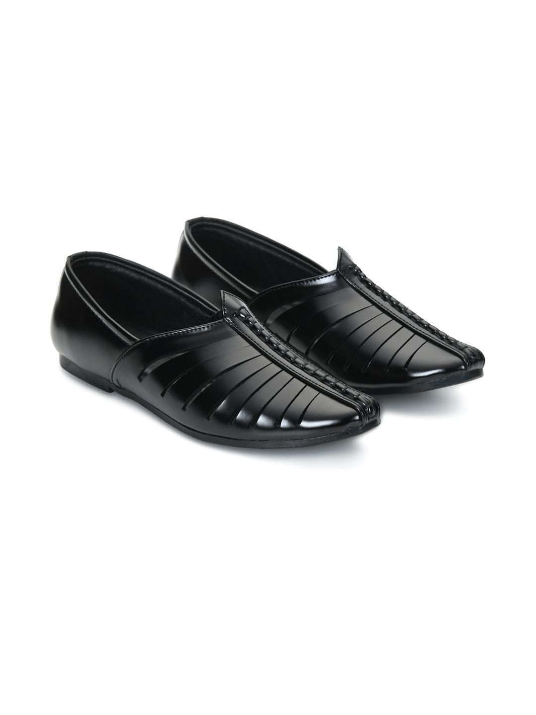 STEPHORN Synthetic Leather Pointed Toe Formal Shoes