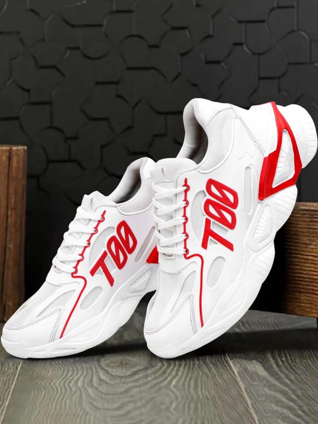 VATELIO Men White Running Non-Marking Shoes
