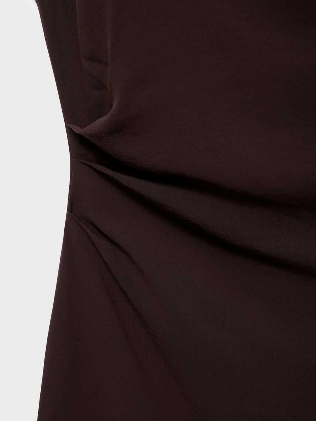 Cowl Neck Sheath Mini Dress