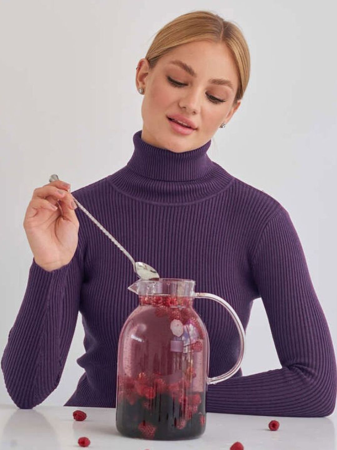 DressBerry Women Purple Sweaters