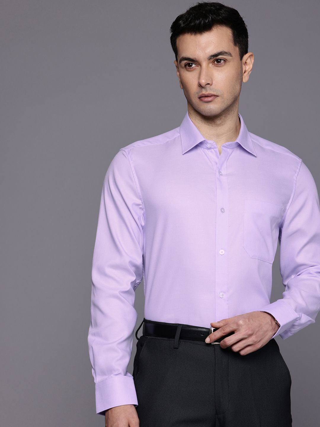 Louis Philippe Louis Philippe Pure Cotton Formal Shirt