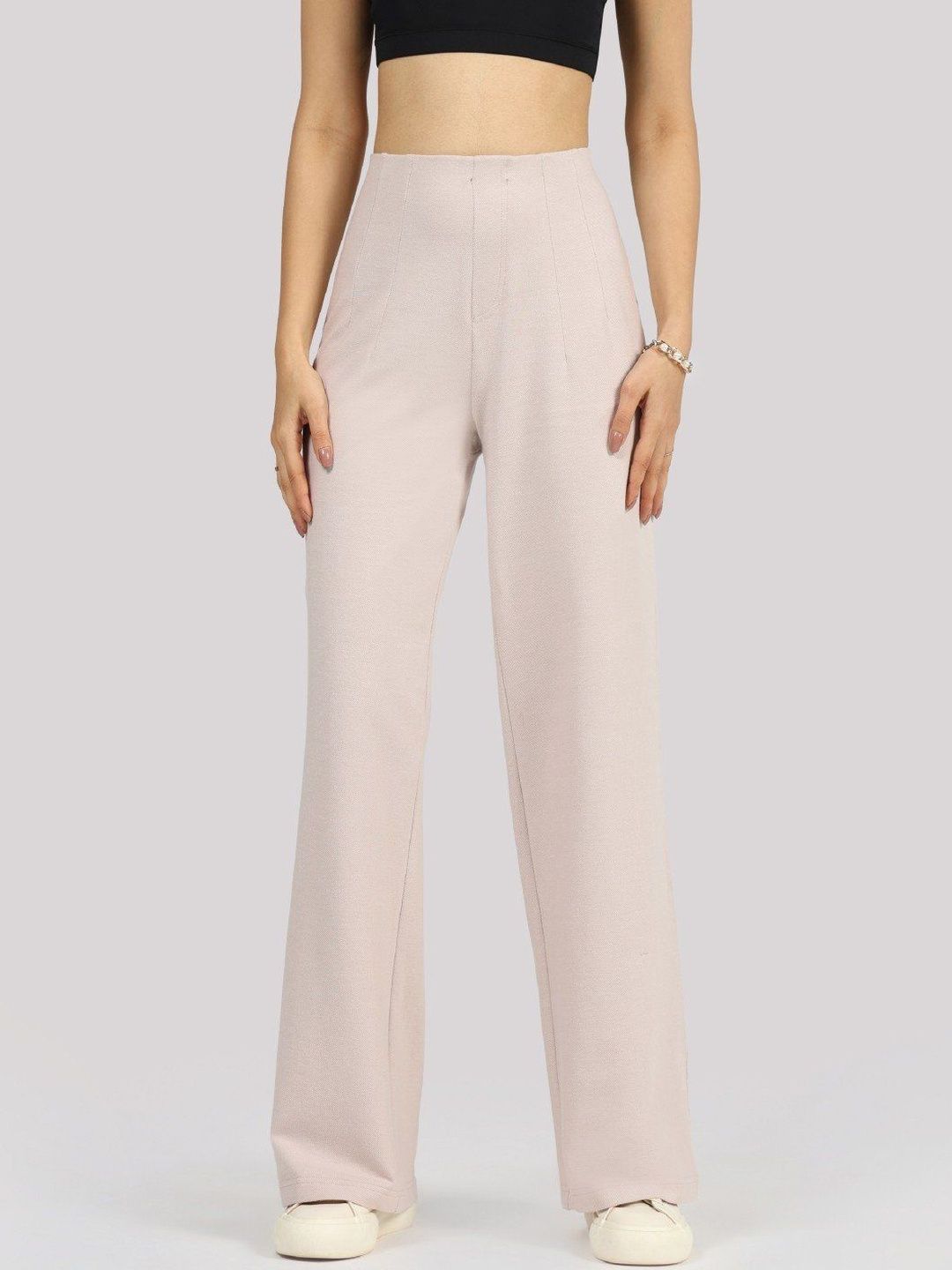 Blissclub Work-To-Wine Twill Wide Dart Pants