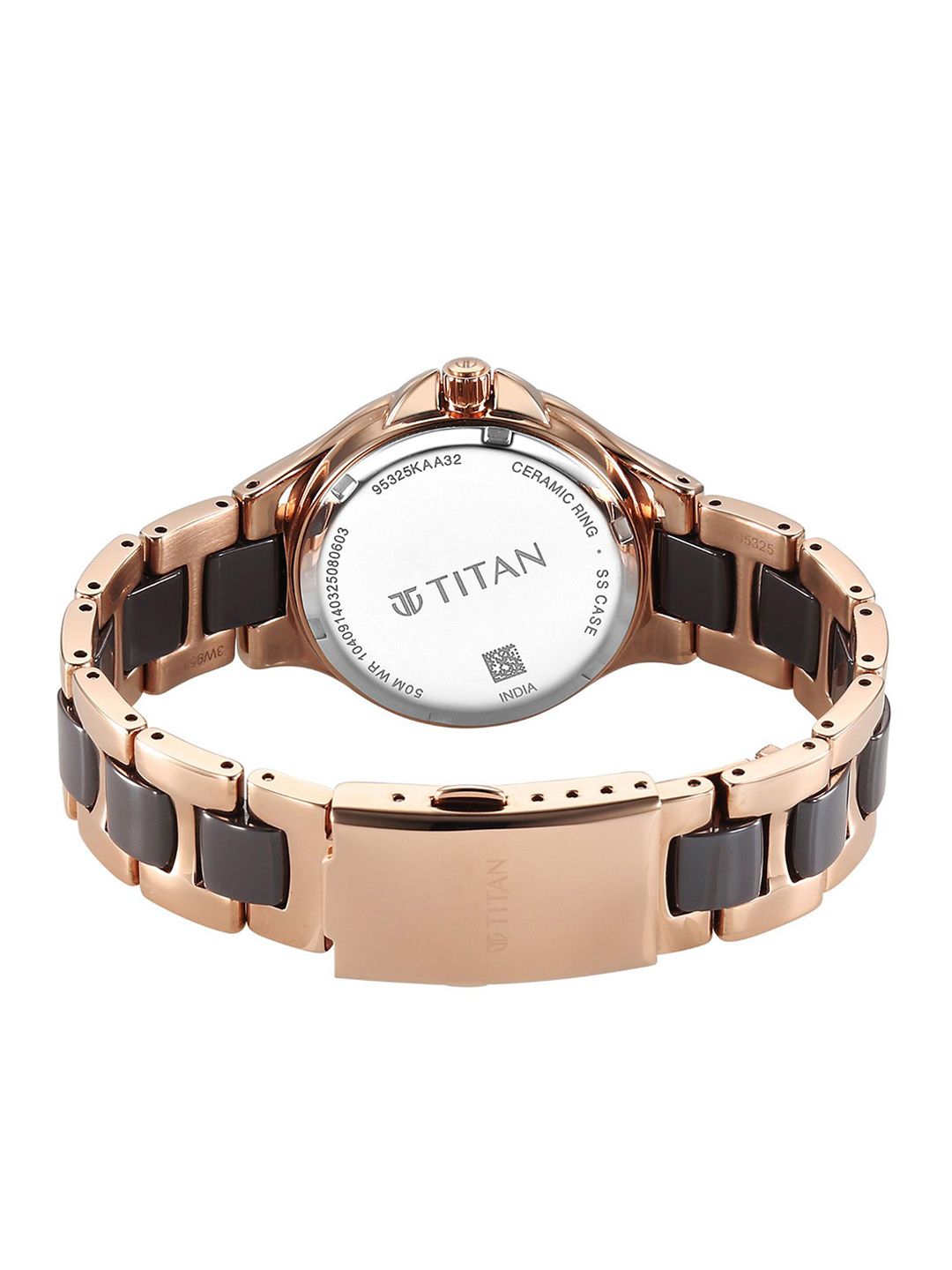 Dial & Stainless Steel Bracelet Style Straps Analogue Watch 95325KD02