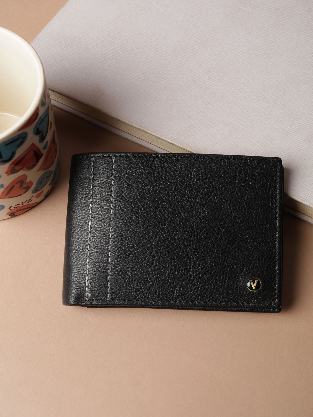 Van Heusen Van Heusen Men Leather Two Fold Wallet