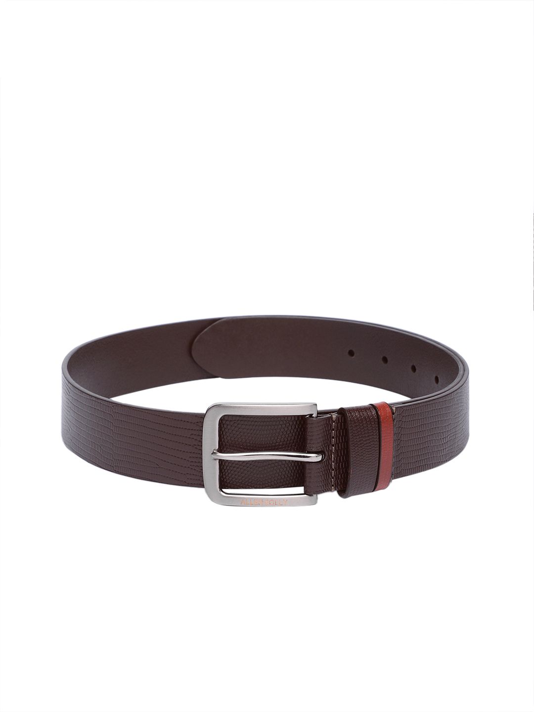 Allen Solly Men Textured Leather Belt