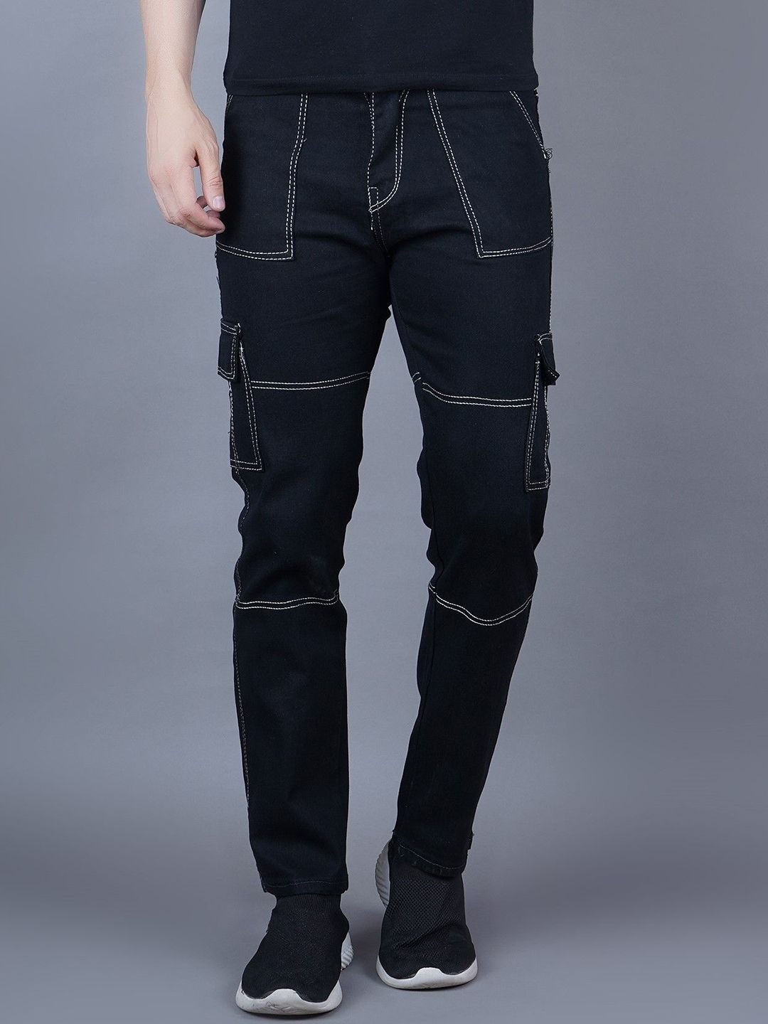 MaverIQ Men Slim Fit Mid-Rise Stretchable Jeans