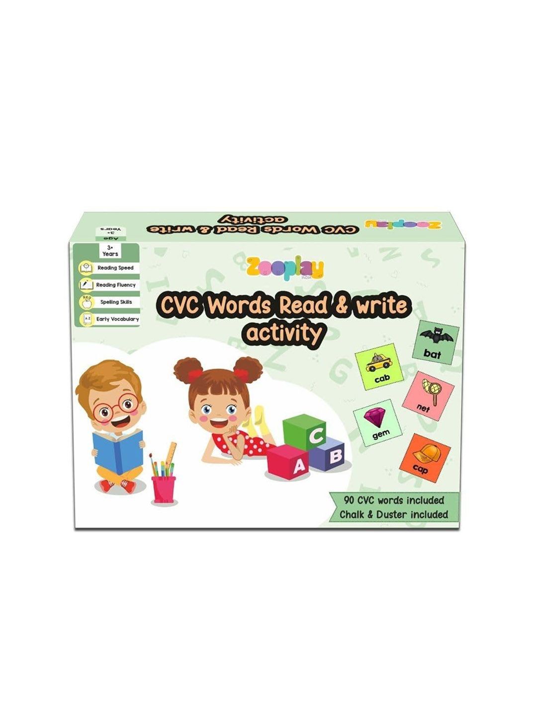 ZOOPLAY Flash Cards Read And Write Cards Learning And Development Toys