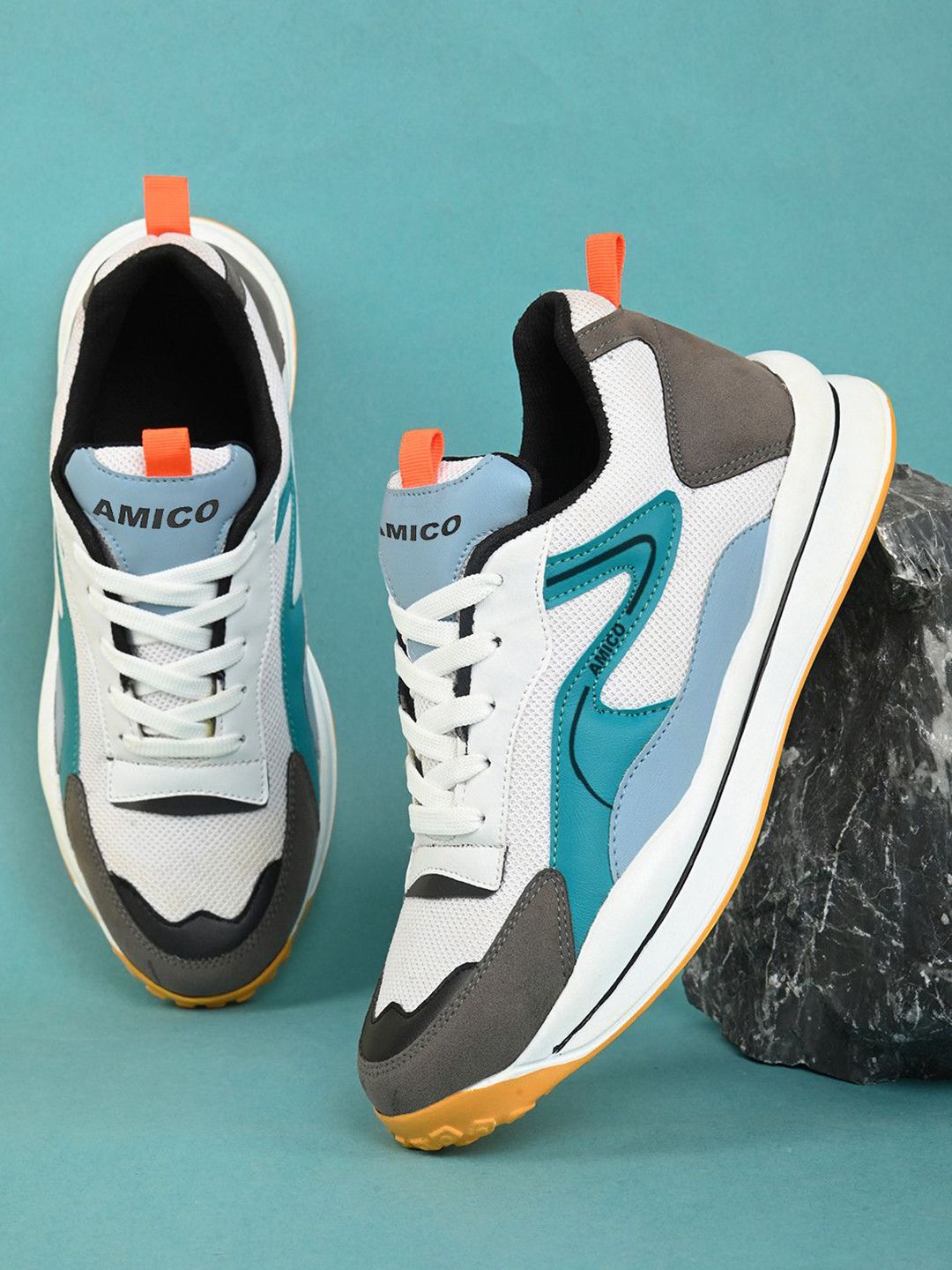 AMICO Men Running Sports Shoes