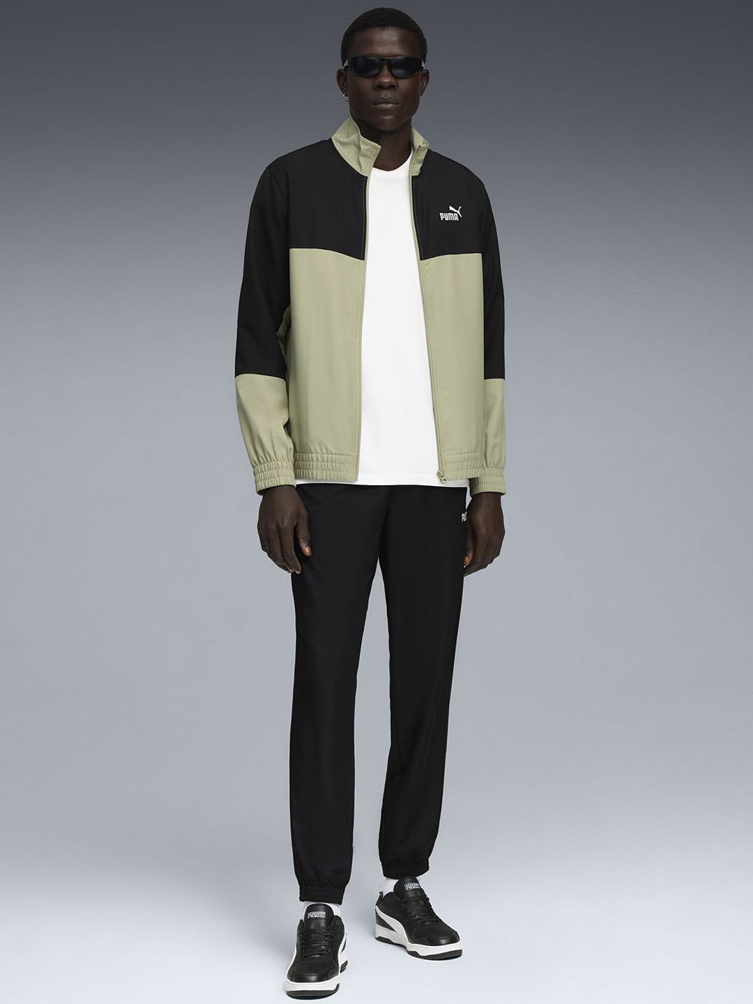 Puma Colourblocked Woven Tracksuit