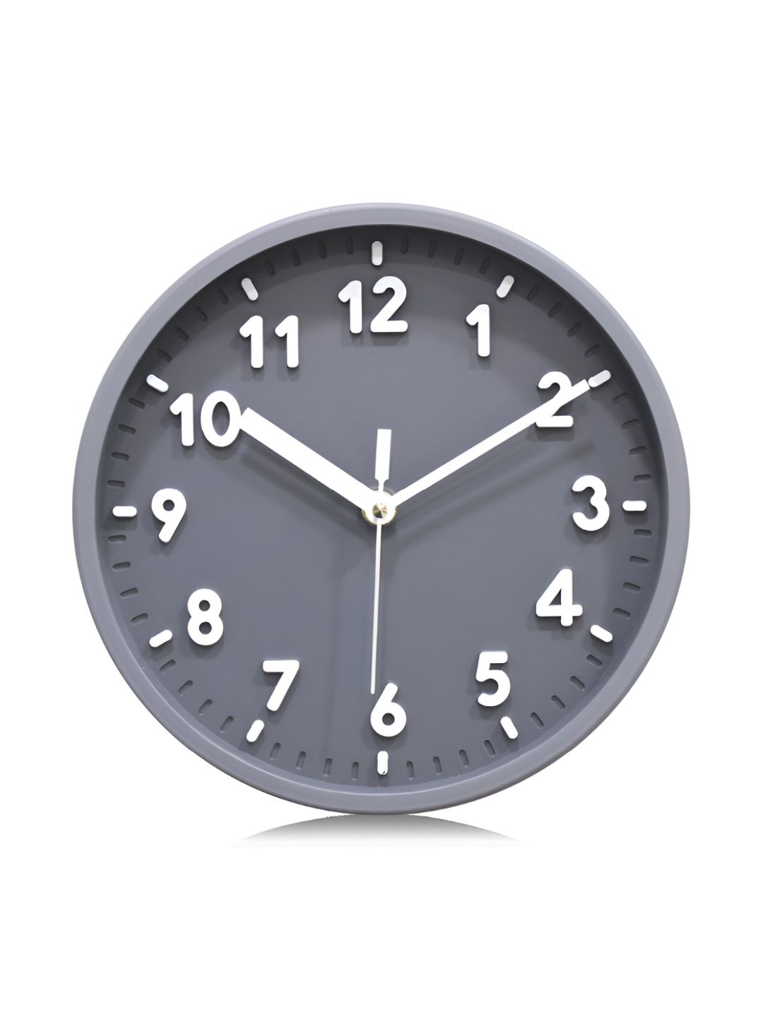 RANDOM RANDOM Embossed Foiling Wall Ticking Clock- 8inch