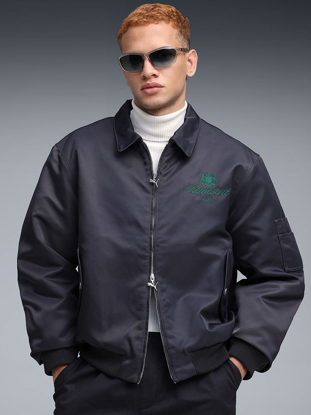 Buy Puma x REPRESENT Men's Padded Bomber Jacket - Jackets for Men