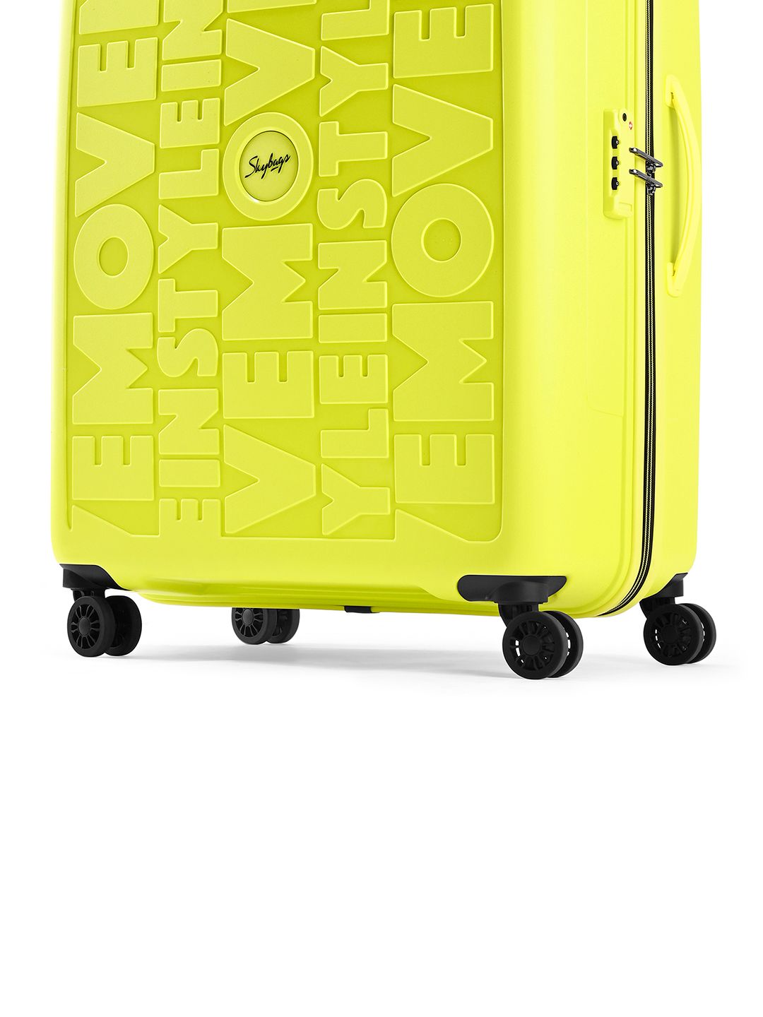 Buy Roadster HRD Textured Large Suitcase Trolley Bag- 94 L