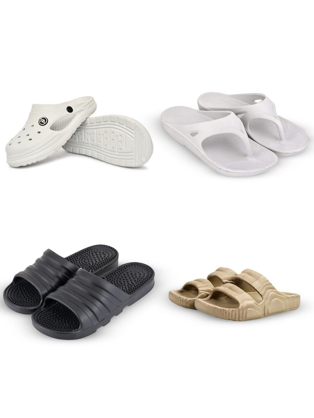 Feel alive Set Of 4 Ultra-Comfortable & Lightweight Sliders