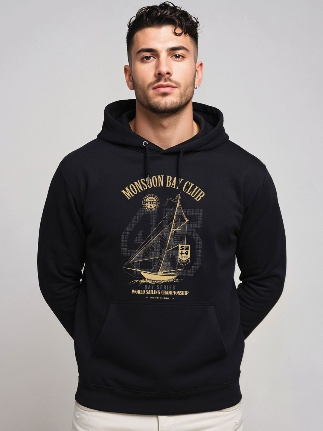 ADRO Printed Knitted Pullover