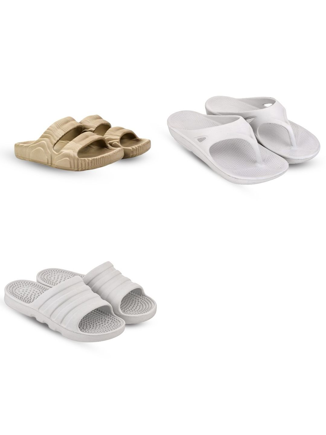Feel alive Men Set of 3 Lightweight Sliders