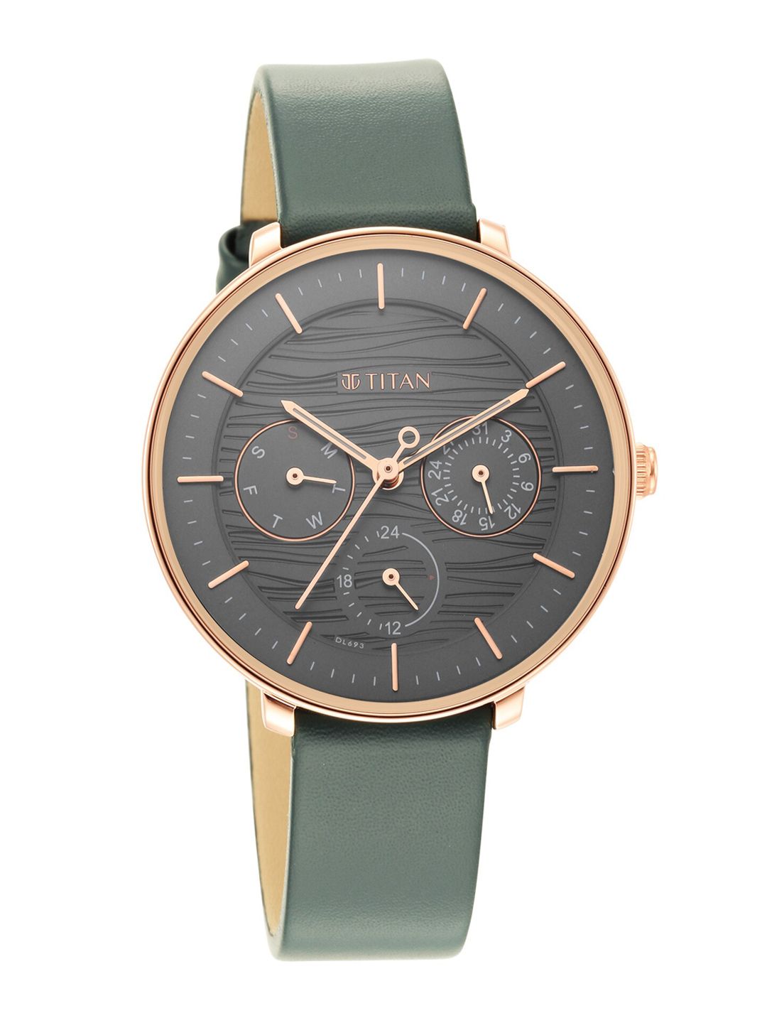 Buy Titan Workwear Multifunction Analog With Grey Dial Watch For