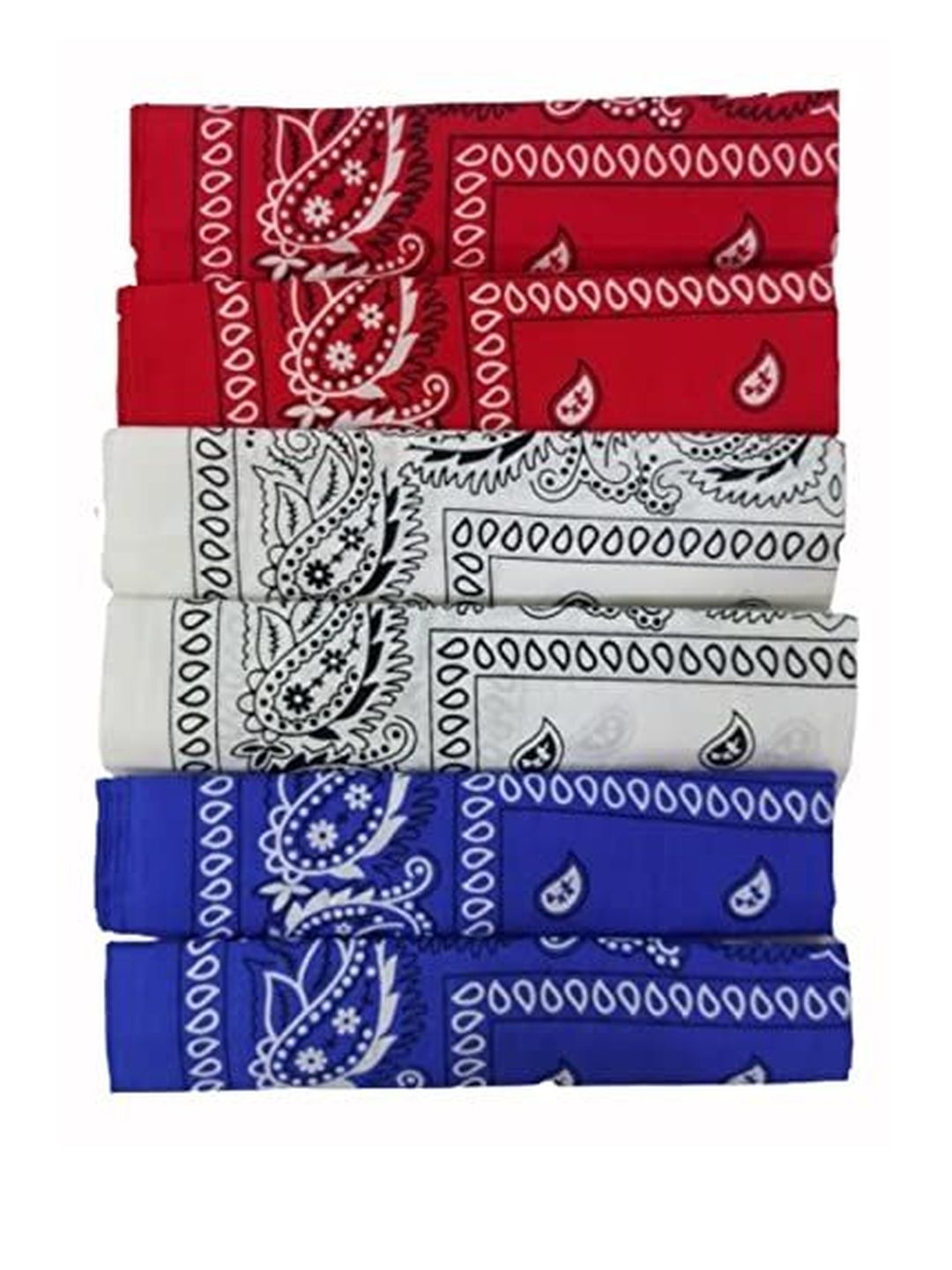 Navkar Crafts Unisex Pack Of 6 Bandana Headband