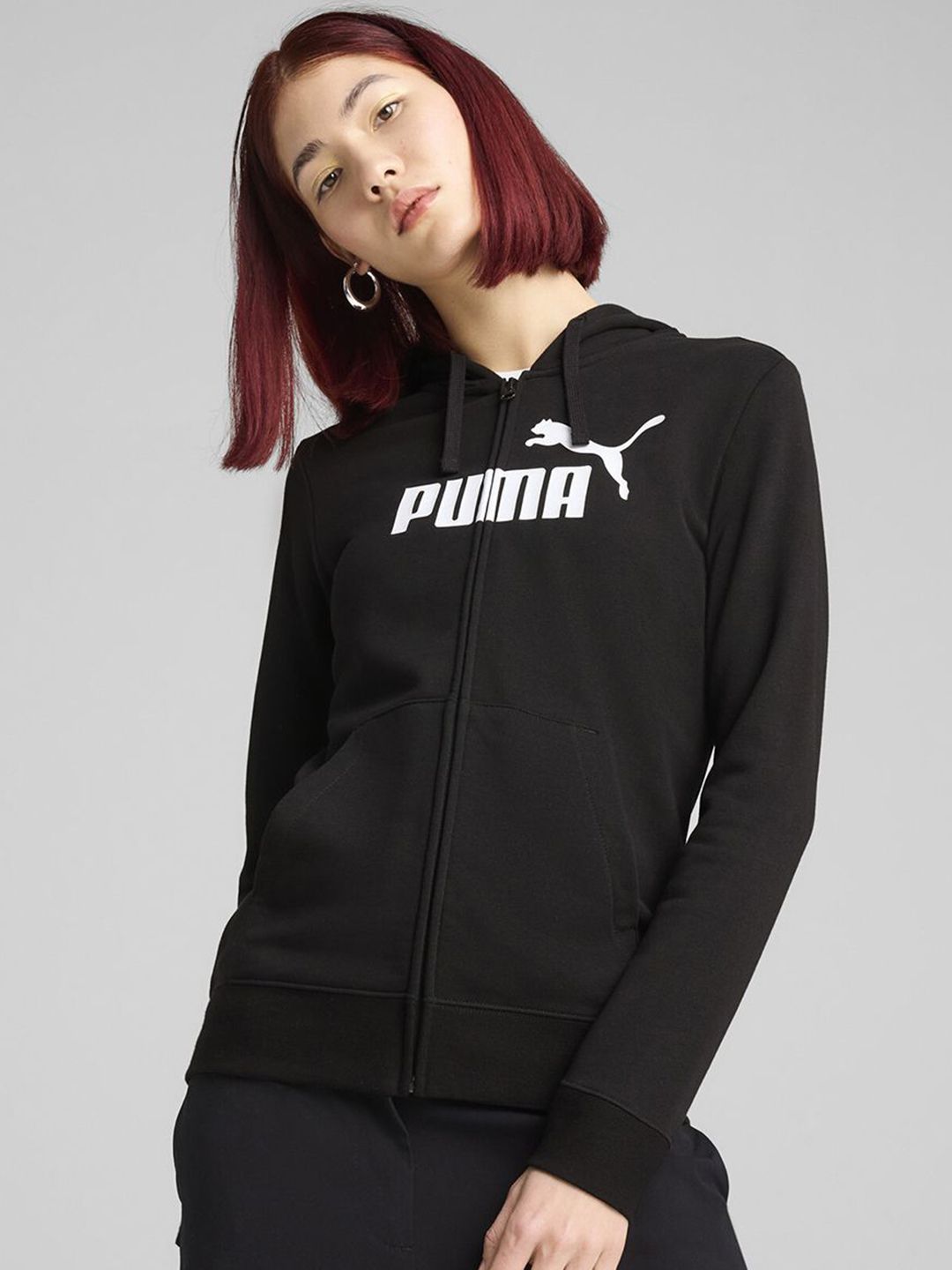 Puma Essentials Full-Zip Women's Comfort Hoodie