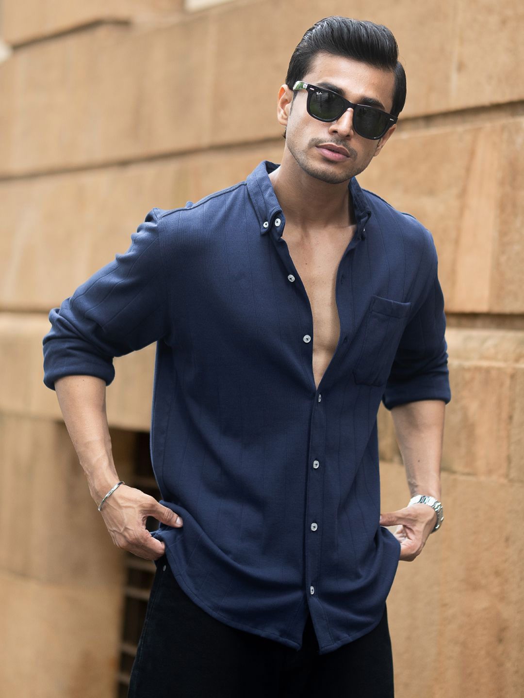 Men Solid Spread Collar Casual Shirt deal from myntra Men Solid Spread Collar Casual Shirt deal from myntra