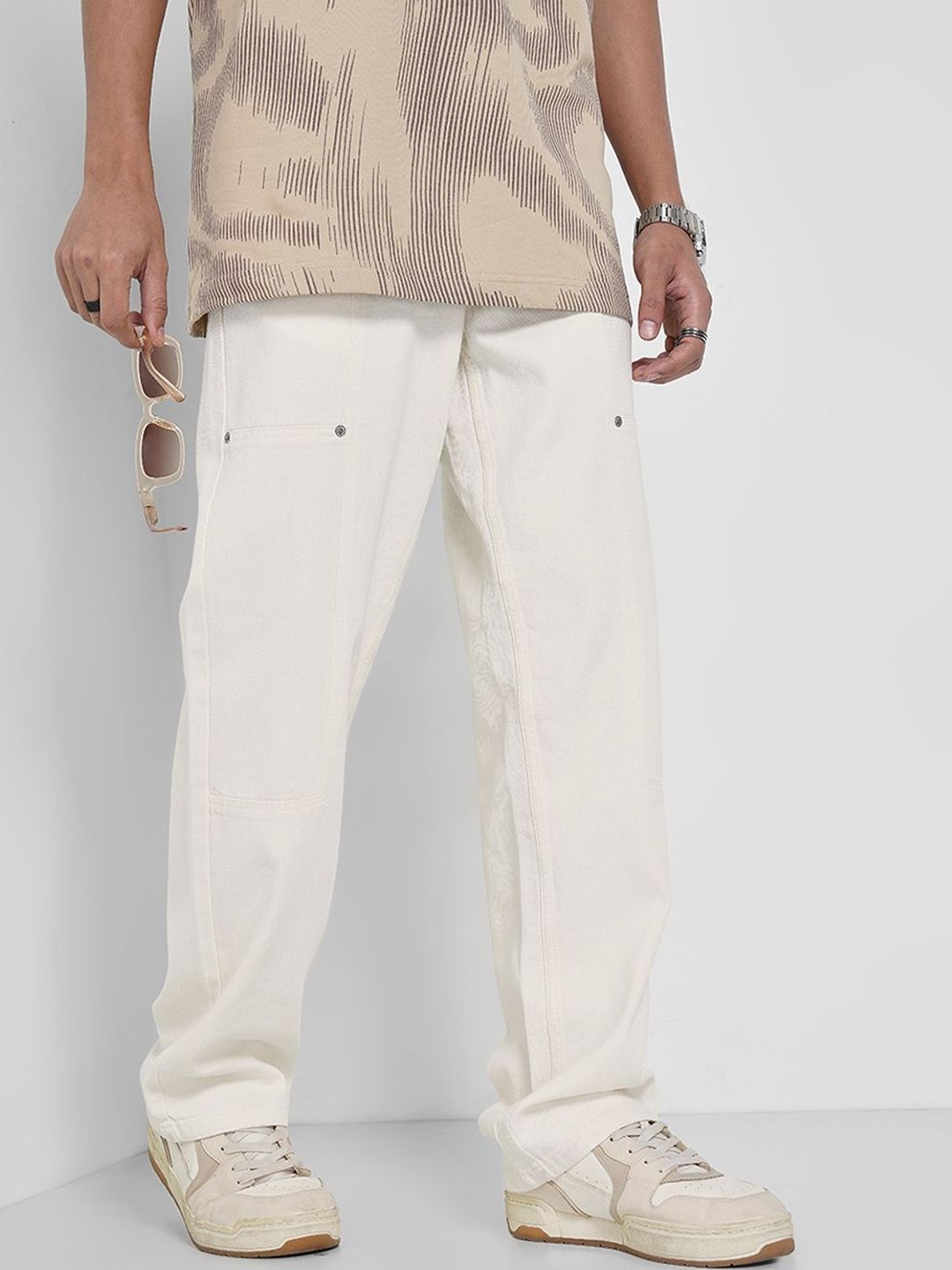 People Men Relexed Fit Mid-Rise Jeans
