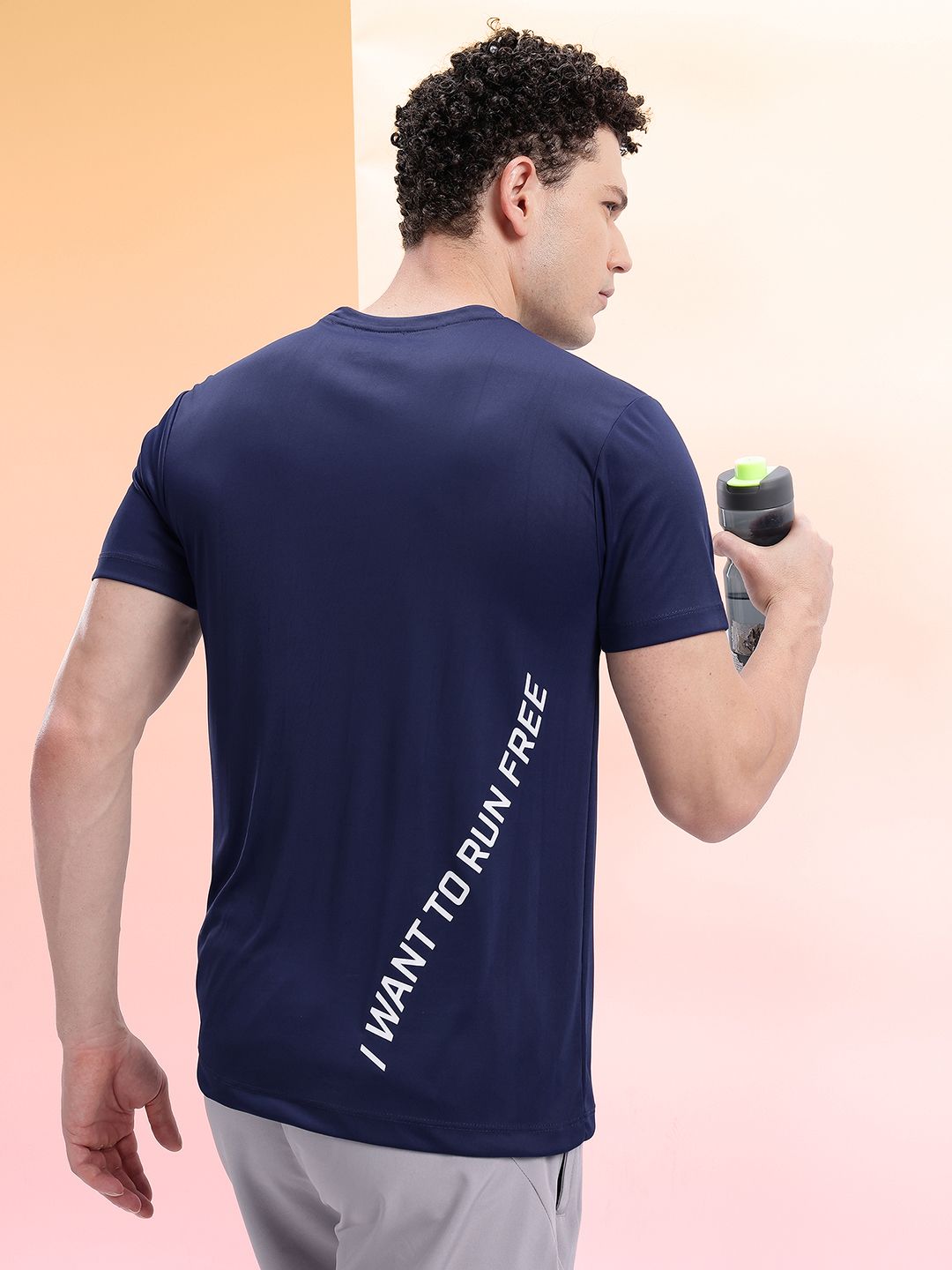 HRX by Hrithik Roshan Typography Print Running T-shirt