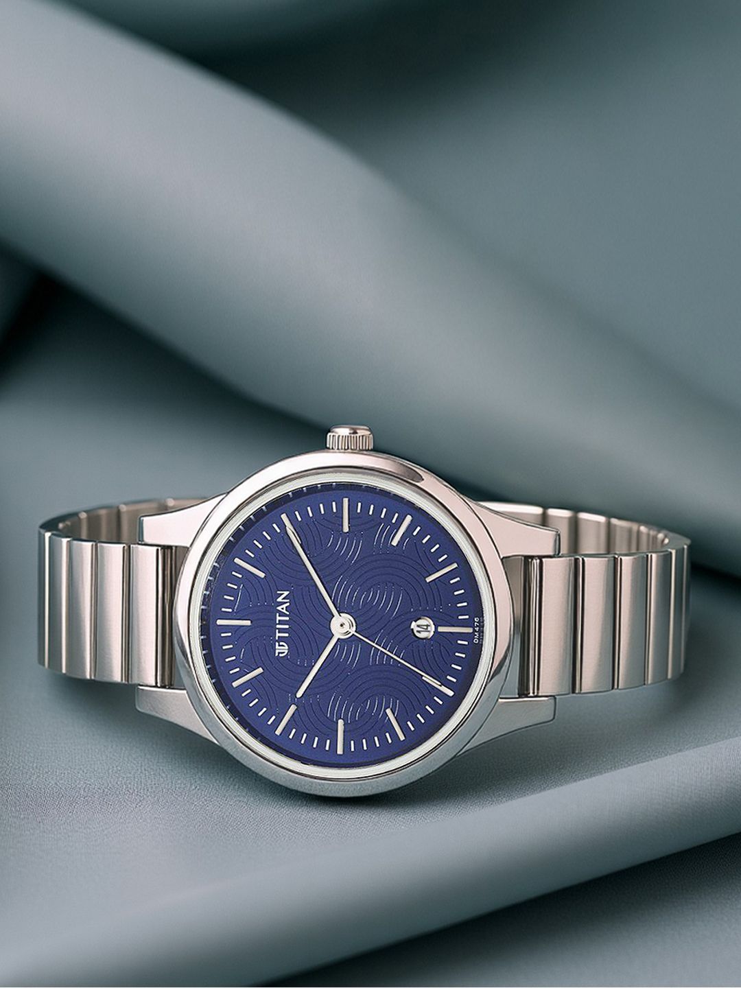 Titan Karishma Quartz Analog With Blue Dial Watch For Women - Nt2679sm01
